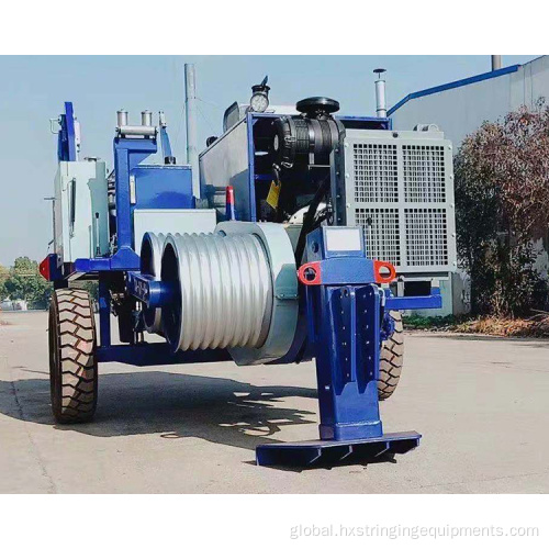 Transmission Line Stringing Equipment 150kN Powerline Stringing Equipment Hydraulic Cable Puller Manufactory